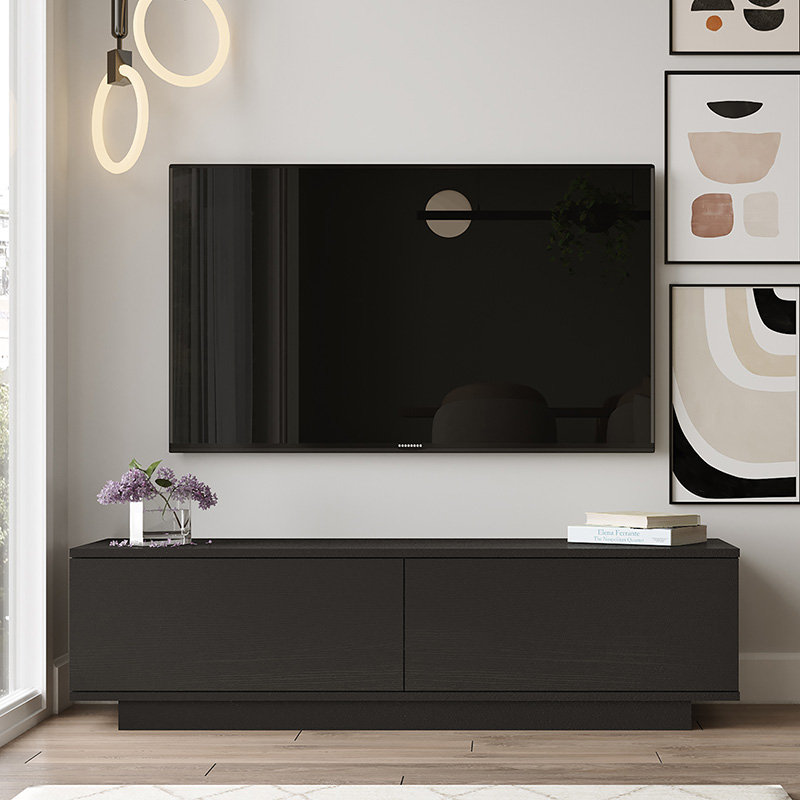 Έπιπλο τηλεόρασης Zoeva wenge 140x.35x38.2εκ - Image 4