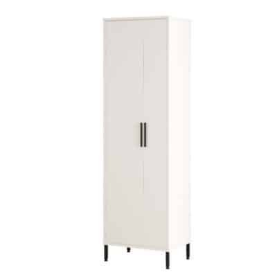 Ντουλάπα-στήλη μπάνιου Dorphy μελαμίνης λευκό 50x36x165εκ