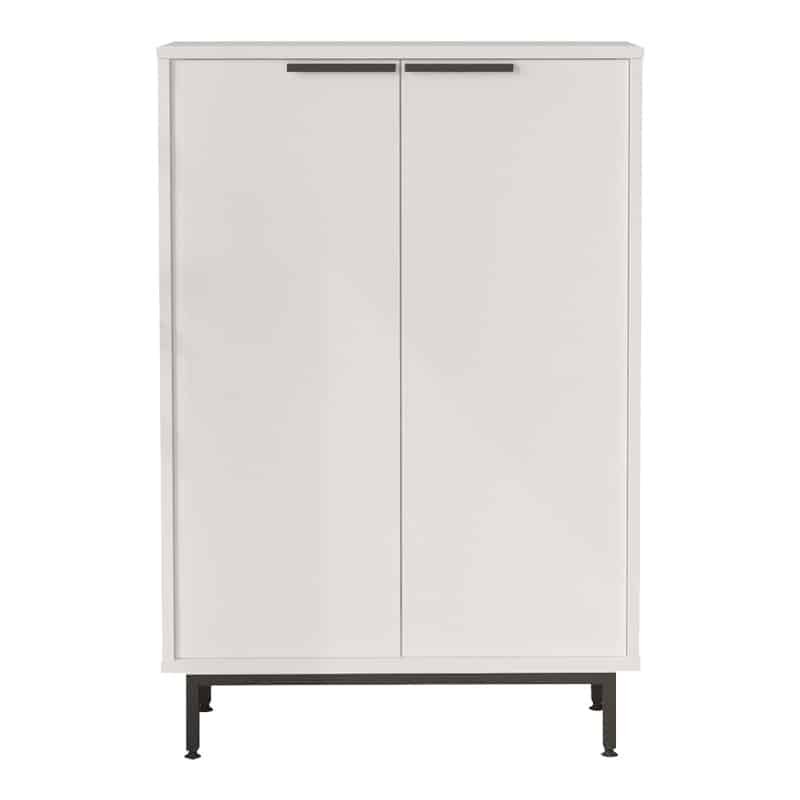 Παπουτσοθήκη Kinga 5ραφιών σε λευκή απόχρωση 72x35.5x105.6εκ - Image 3