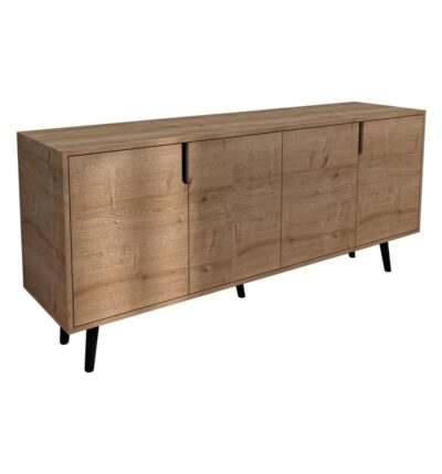 Μπουφές Sennan μελαμίνης SONOMA 180x45x80εκ