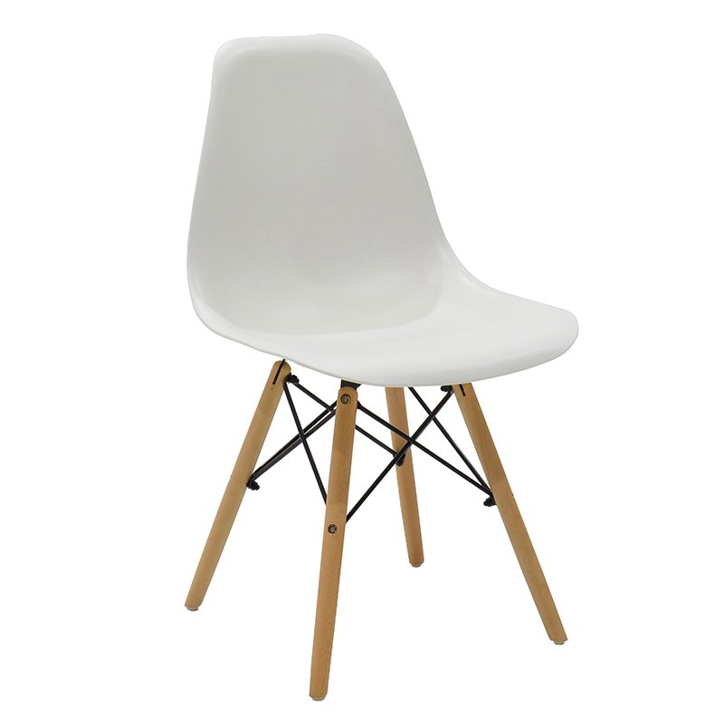 Τραπεζαρία Natali-Julita σετ 5τεμ μαύρο-λευκό-φυσικό 120x80x76εκ - Image 3