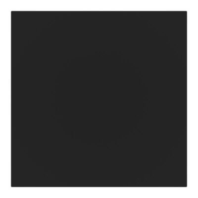 Επιφάνεια τραπεζιού Scenic Werzalit μαύρο 80x80εκ πάχους 35mm