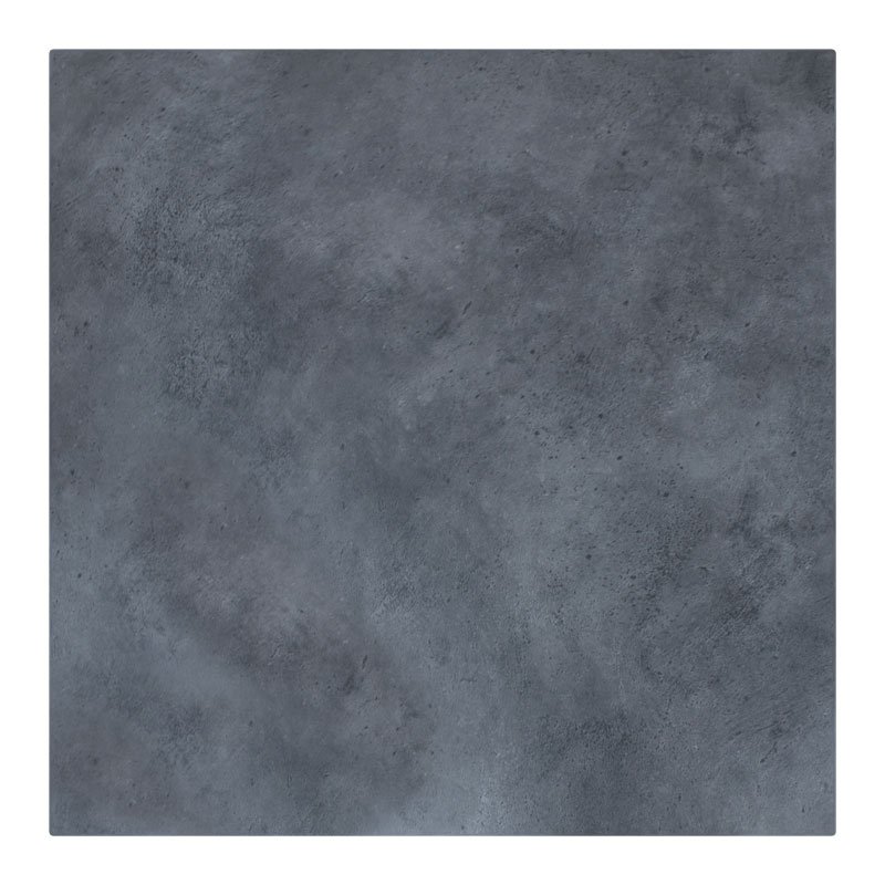 Επιφάνεια τραπεζιού Sizzle Werzalit ανθρακί cement 80x80εκ πάχους 35mm