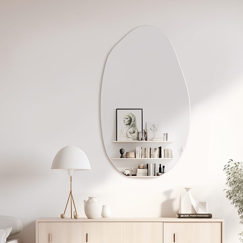 Καθρέπτης Frameless 2 μαύρο 50x1.2x85εκ - Image 2