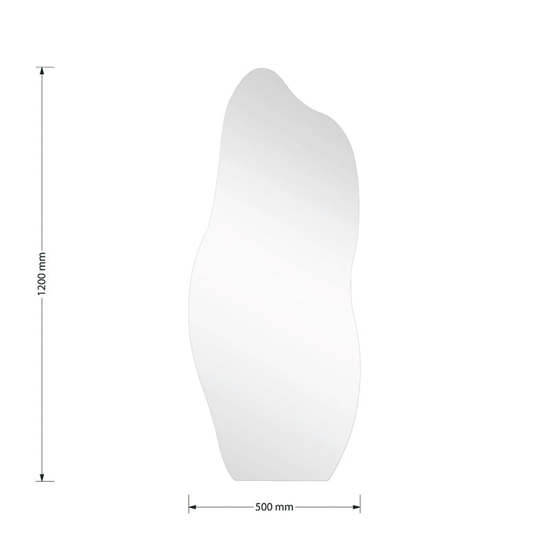 Καθρέπτης Ιrregular 1 50x1x120εκ - Image 3