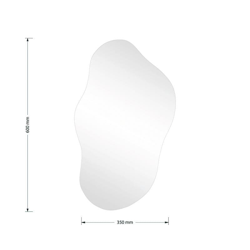 Καθρέπτης Ιrregular 2 35x1x60εκ - Image 3