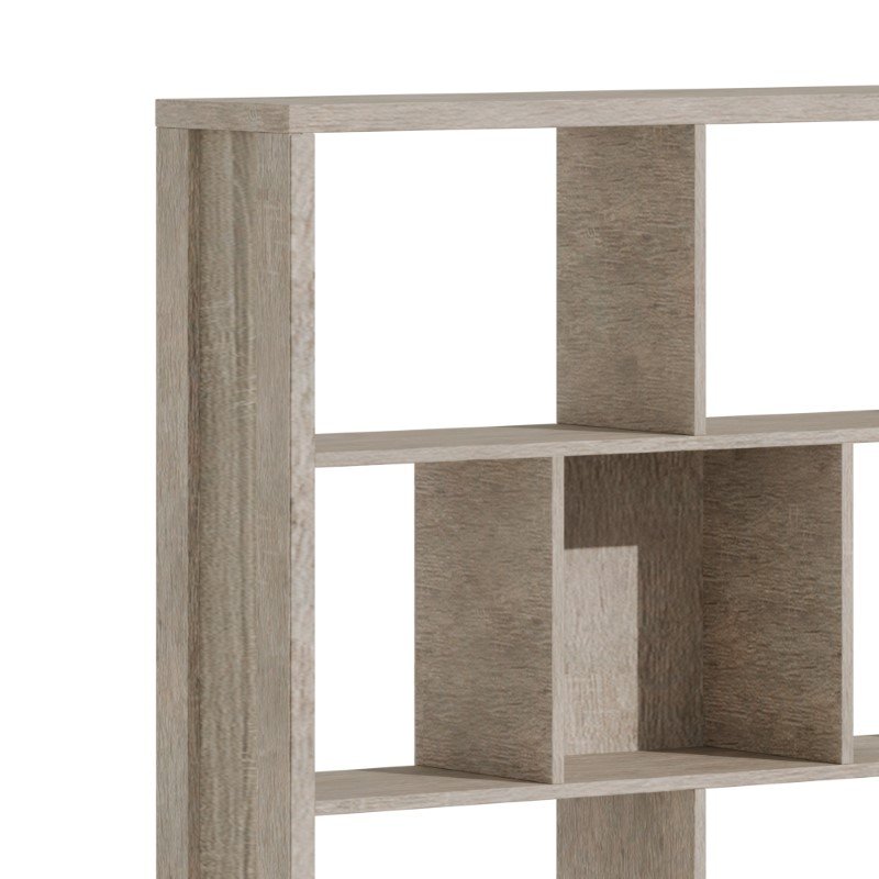 Βιβλιοθήκη Dividre sonoma SONOMA μελαμίνης 120x30x181εκ - Image 3