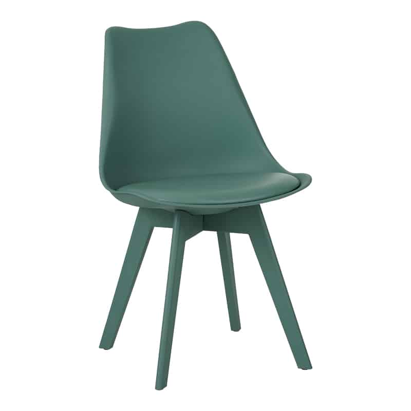 Καρέκλα Gaston I PP-PU σε μέντα απόχρωση 53.5x48.5x81,5εκ