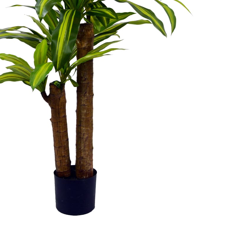 Διακοσμητικό φυτό Dracaena σε γλάστρα Inart πράσινο pp Υ110εκ - Image 3