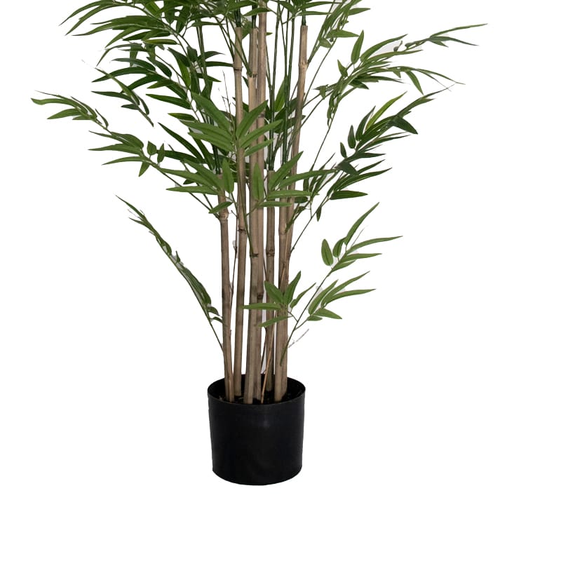 Διακοσμητικό φυτό Bamboo I σε γλάστρα Inart πράσινο pp Υ150εκ - Image 3