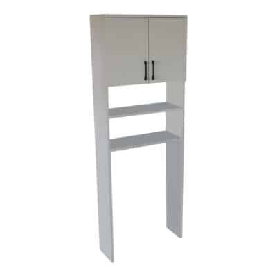 Έπιπλο πλυντηρίου Hifro λευκό μελαμίνης 65x27x185.5εκ