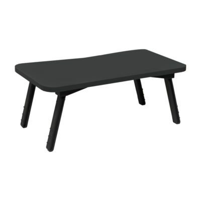 Τραπεζάκι για Laptop Rahe ανθρακί μελαμίνης-μαύρο μέταλλο 60x35x23εκ