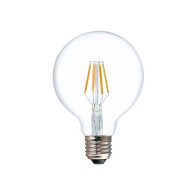 Λαμπτήρας LED G80 Bulb 4W E27 3000K 200-220V clear