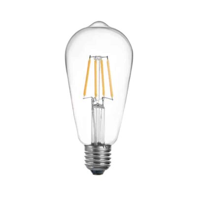 Λαμπτήρας LED ST64 Bulb 4W 3000K E27 clear