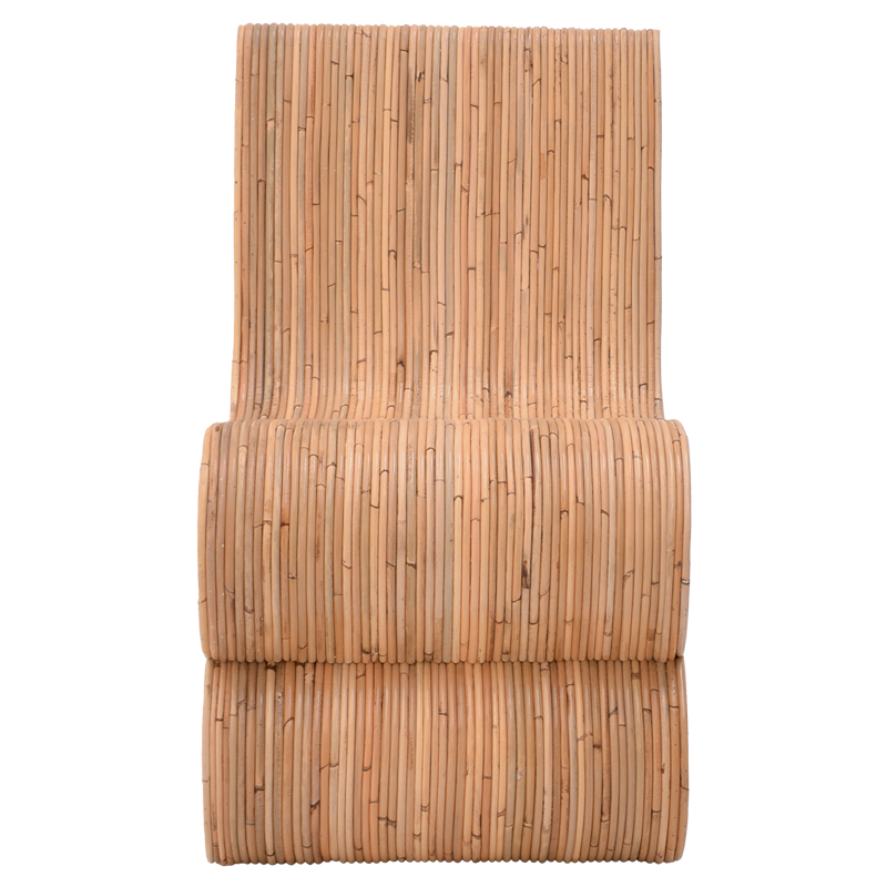 Πολυθρόνα Favorsy rattan σε φυσική απόχρωση 65x52x90εκ - Image 4