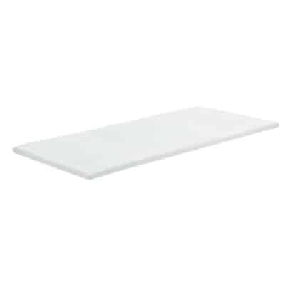 Ανώστρωμα Casmeriane roll pack λευκό ύφασμα-memory foam 120x200x5εκ