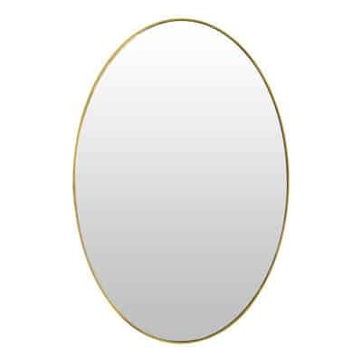 Καθρέπτης Eggo Inart σε χρυσή απόχρωση 61x40.6x0.9εκ