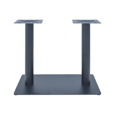 Βάση τραπεζιού Givosa μεταλλική σε μαύρη απόχρωση 70x40x72εκ