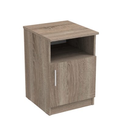 Κομοδίνο Galdi σε καρυδί απόχρωση 40x45x60εκ