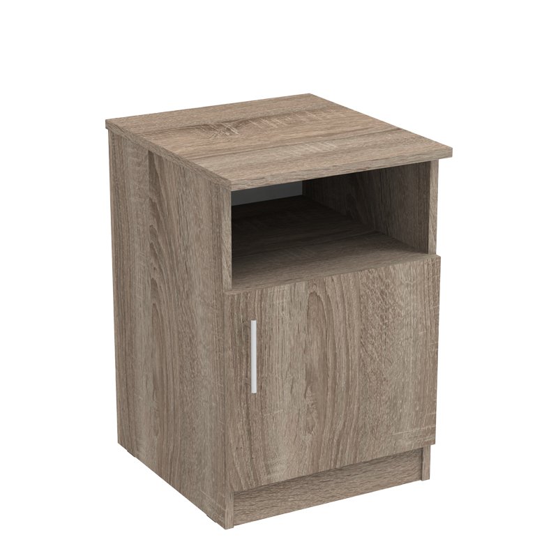 Κομοδίνο Galdi σε καρυδί απόχρωση 40x45x60εκ
