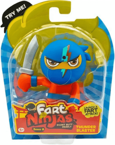 Giochi Preziosi Fart Ninjas: Silent Butt Deadly - Ninja Figure Series 8 (Random) (FAN00000)