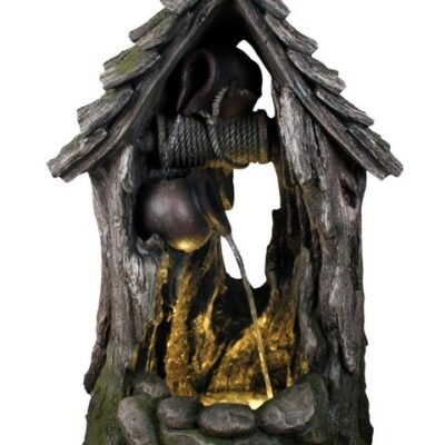 Led Φωτιζόμενο Συντριβάνι 60 x 46 x 100cm