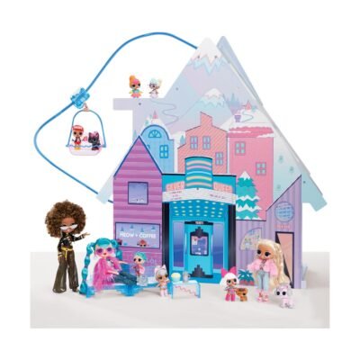 MGA L.O.L. Surprise!: O.M.G. - Winter Cottage Playset (120001EUC)
