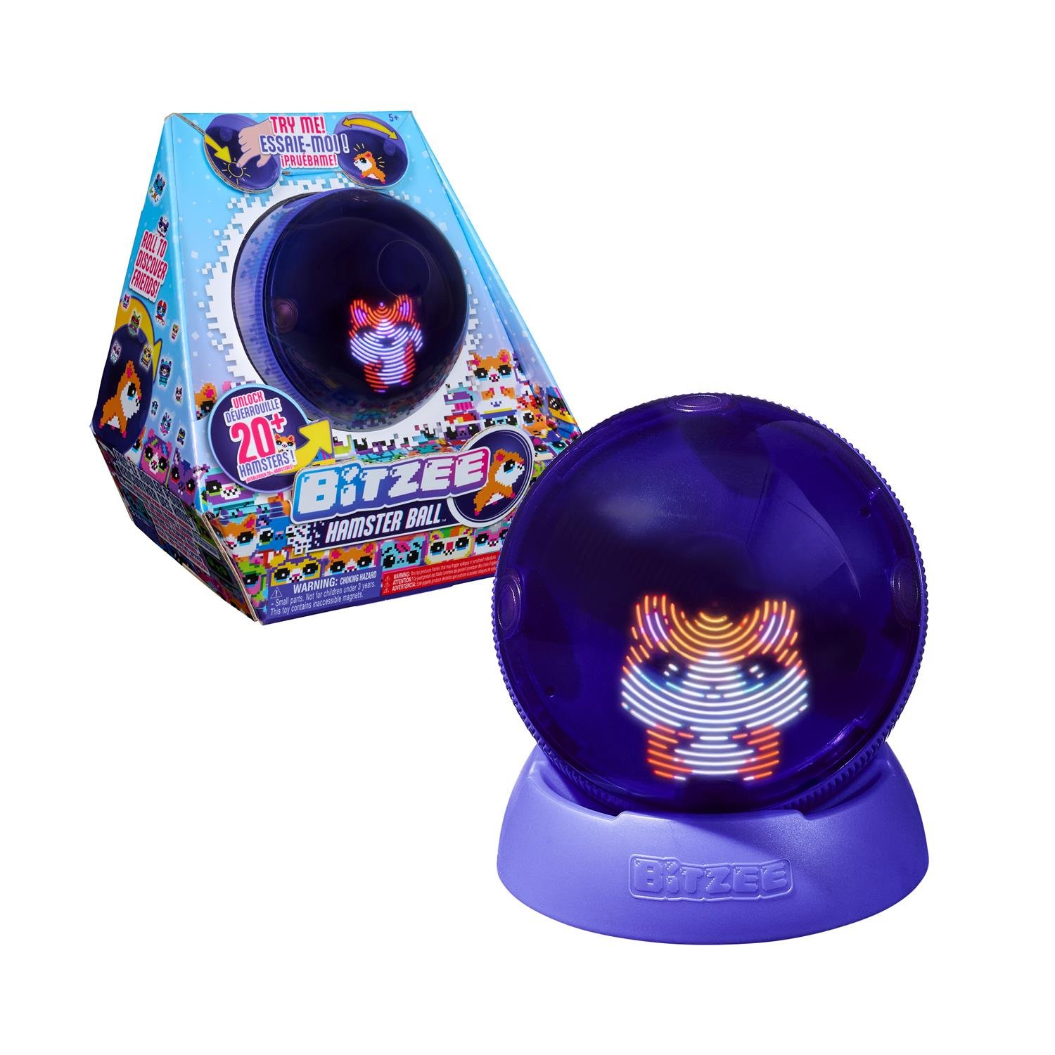 Spin Master Bitzee: Hamster Ball™ - Interactive Digital Pet (6072283)