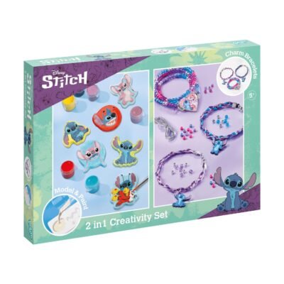 Totum Disney: Stitch - 2 In 1 Creativity Set - Charm Bracelets (TT700178)