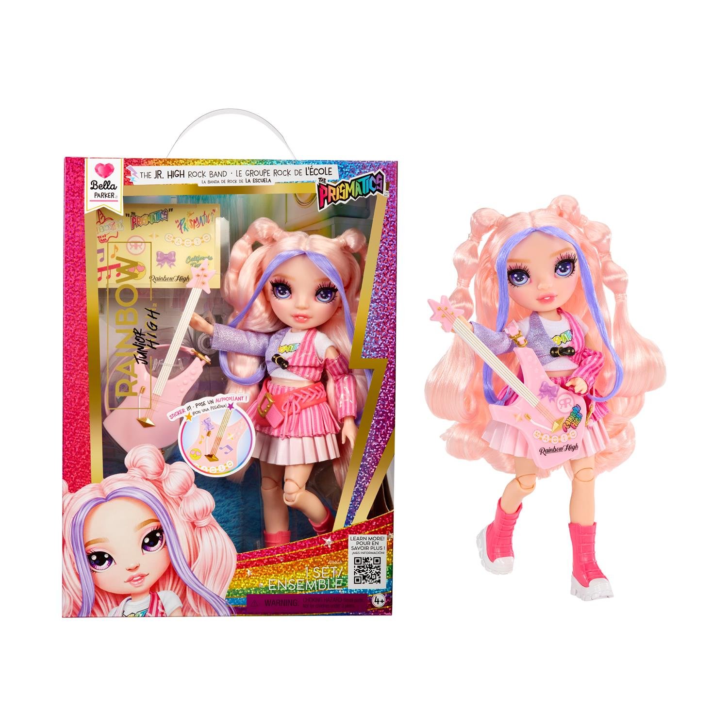 MGA Rainbow High: The Jr.High Rock Band - Bella Parker Doll (565659)