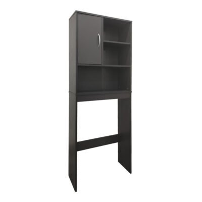 Έπιπλο πλυντηρίου Tazien σε ανθρακί απόχρωση 60x24x168.5εκ