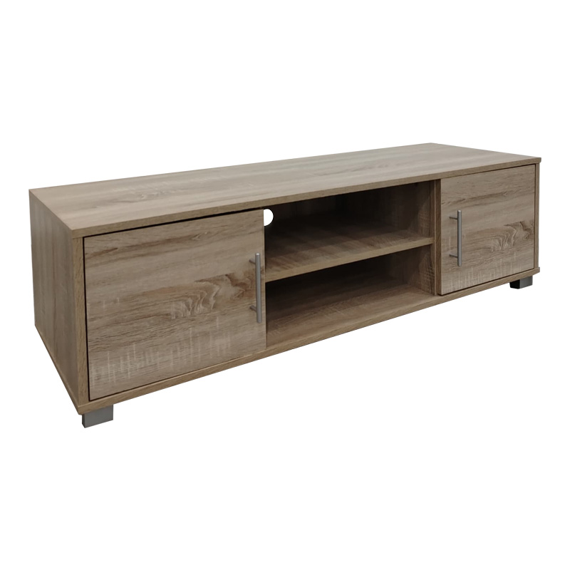 Έπιπλο τηλεόρασης Serank σε sonoma απόχρωση 120x40x40εκ - Image 2