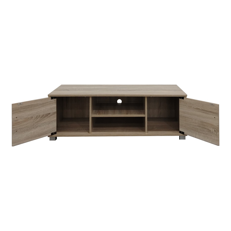 Έπιπλο τηλεόρασης Serank σε sonoma απόχρωση 120x40x40εκ - Image 3