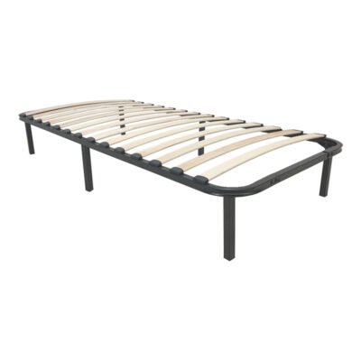 Σομιές μεταλλικός Amaso σε μαύρη απόχρωση 90x190x28εκ