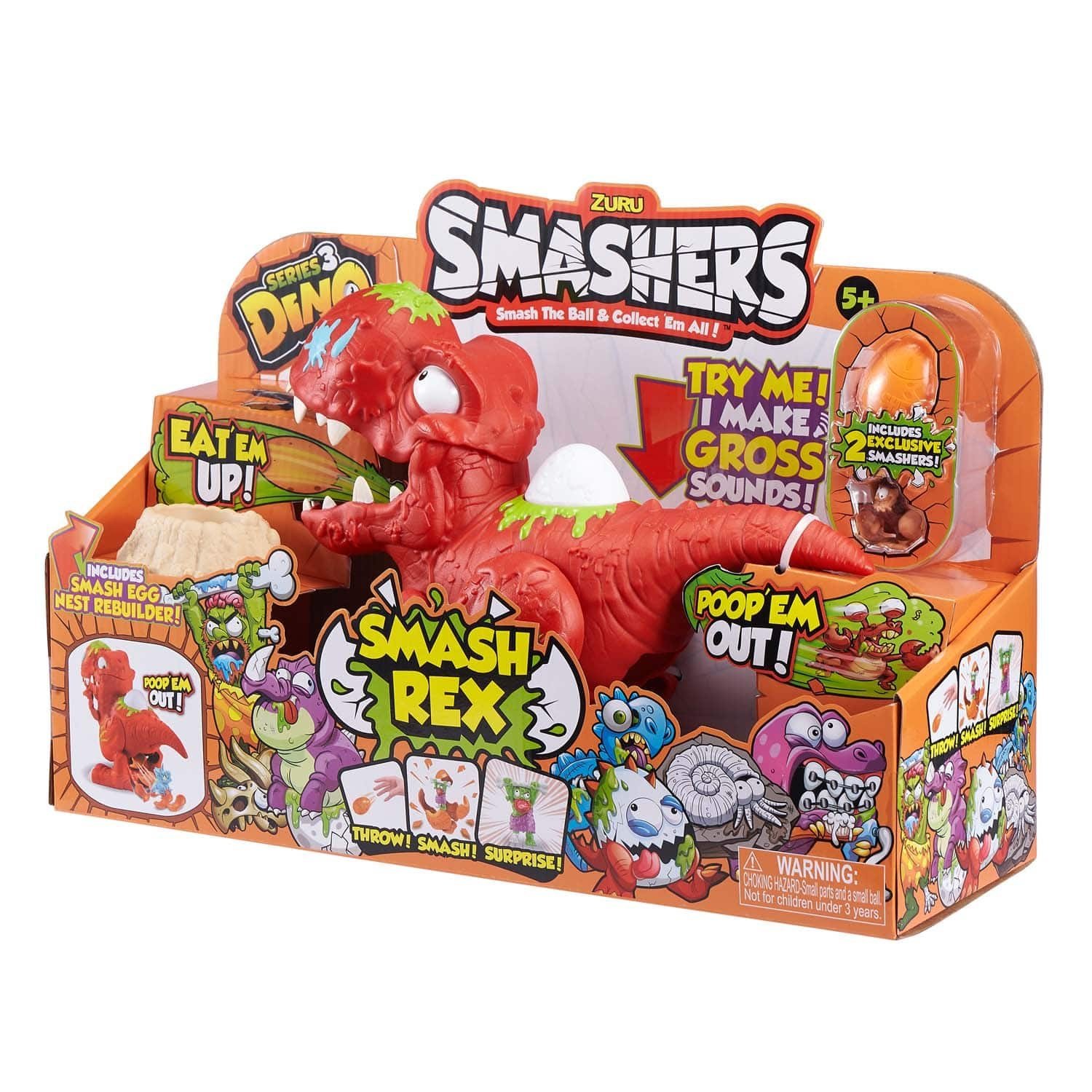 SMASHERS S3 ΔΕΙΝΟΣΑΥΡΟΣ Τ-ΡΕΞ - Image 4