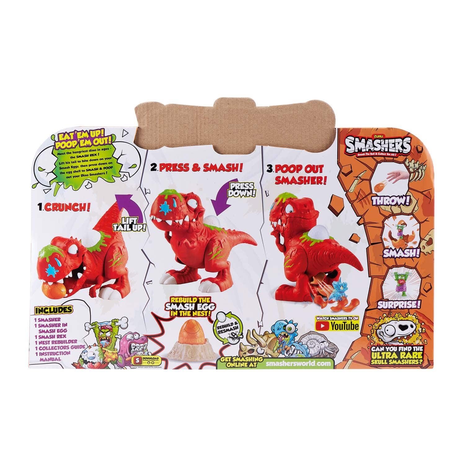 SMASHERS S3 ΔΕΙΝΟΣΑΥΡΟΣ Τ-ΡΕΞ - Image 2