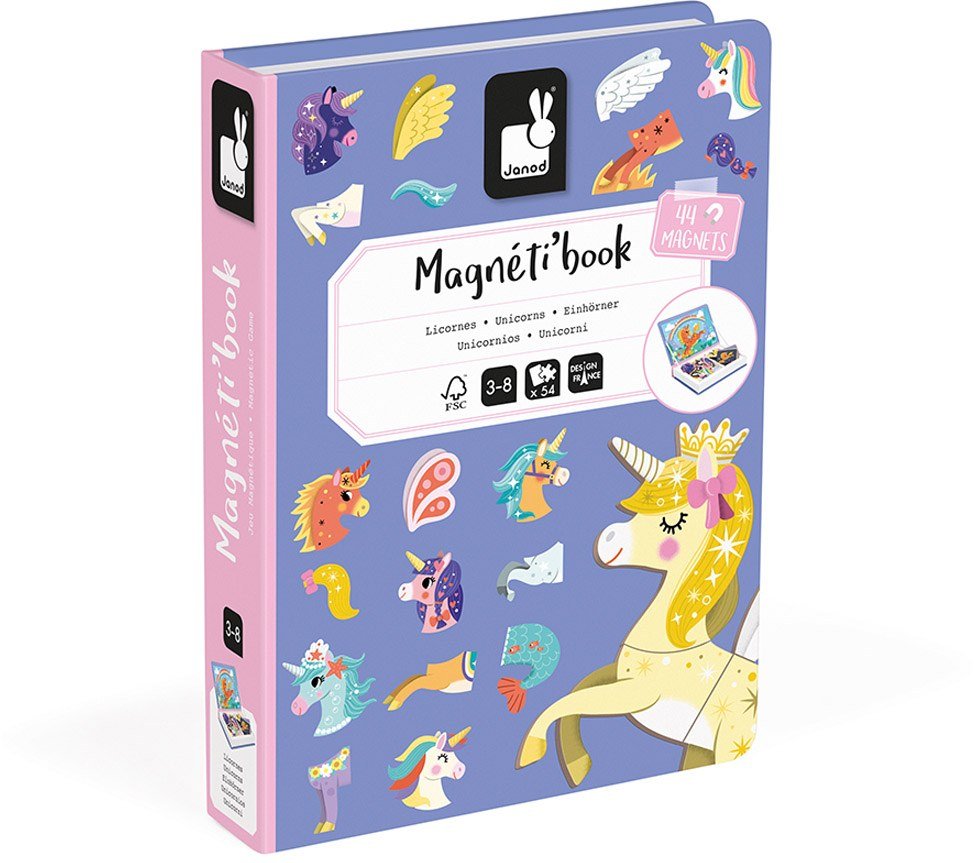 ΜΑΓΝΗΤΙΚΟ ΒΙΒΛΙΟ JANOD ΜΟΝΟΚΕΡΟΙ ΓΙΑ 3+