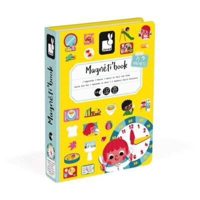 JANOD ΜΑΓΝΗΤΙΚΟ ΒΙΒΛΙΟ - ΜΑΘΑΙΝΩ ΤΗΝ ΩΡΑ  J02724