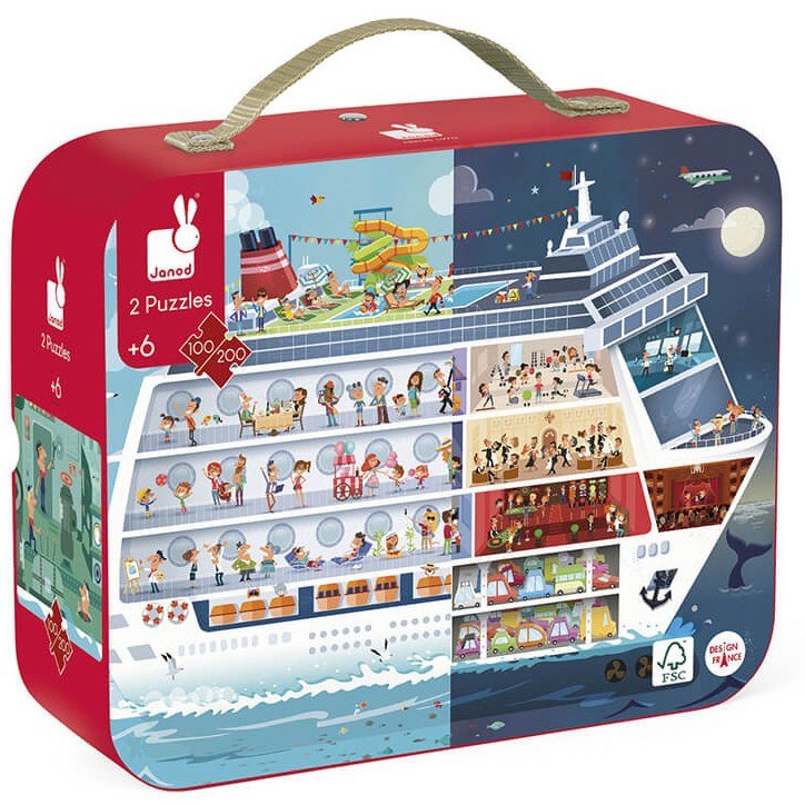 JANOD ΒΑΛΙΤΣΑΚΙ ΠΑΖΛ ΔΙΠΛΟ (100 & 200 ΤΕΜ) - ΚΡΟΥΑΖΙΕΡΟΠΛΟΙΟ J02726