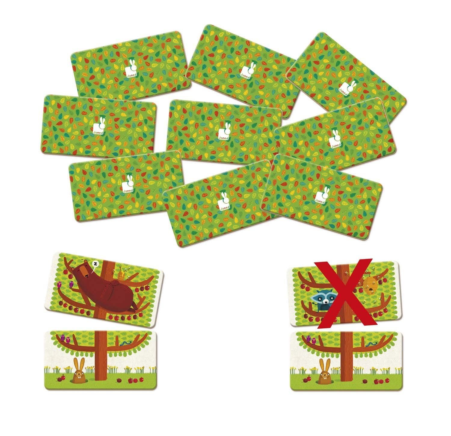 JANOD ΠΑΙΧΝΙΔΙ ΜΝΗΜΗΣ - ΧΑΡΟΥΜΕΝΟ ΔΕΝΤΡΟ J02761 - Image 3