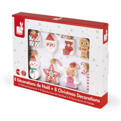 JANOD ΧΡΙΣΤΟΥΓΕΝΝΙΑΤΙΚΑ ΣΤΟΛΙΔΙΑ (8 ΤΕΜ) J04539