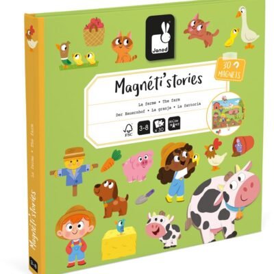 ΜΑΓΝΗΤΙΚΟ ΠΑΙΧΝΙΔΙ JANOD ΙΣΤΟΡΙΕΣ Η ΦΑΡΜΑ ΓΙΑ 3+