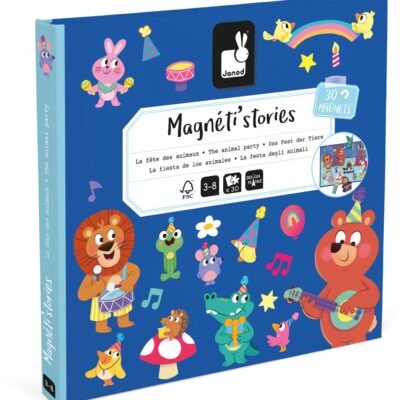 ΜΑΓΝΗΤΙΚΟ ΠΑΙΧΝΙΔΙ JANOD ΙΣΤΟΡΙΕΣ ΤΟ ΠΑΡΤΙ ΤΩΝ ΖΩΩΝ ΓΙΑ 3+