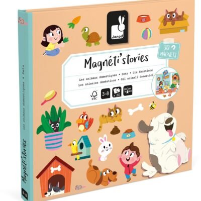 ΜΑΓΝΗΤΙΚΟ ΠΑΙΧΝΙΔΙ JANOD ΙΣΤΟΡΙΕΣ ΚΑΤΟΙΚΙΔΙΑ ΖΩΑ ΓΙΑ 3+