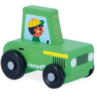 JANOD ΠΑΙΧΝΙΔΙ ΜΙΜΗΣΗΣ  CROSS ROADS - ΠΡΑΣΙΝΟ ΤΡΑΚΤΕΡ ΓΙΑ ΠΑΙΔΙΑ 1+