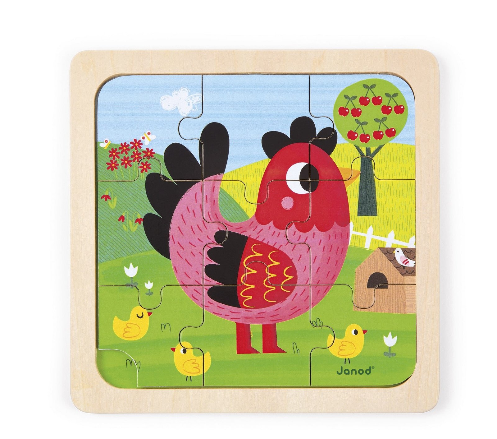 JANOD ΠΑΖΛ ΣΕ ΠΛΑΙΣΙΟ - ΒΙΟΛΕΤΑ Η ΚΟΤΑ J07064 - Image 2