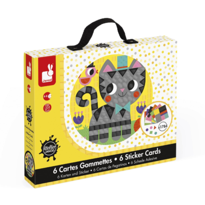 JANOD ΚΑΡΤΕΣ ΑΥΤΟΚΟΛΛΗΤΑ - ΖΩΑΚΙΑ J07772