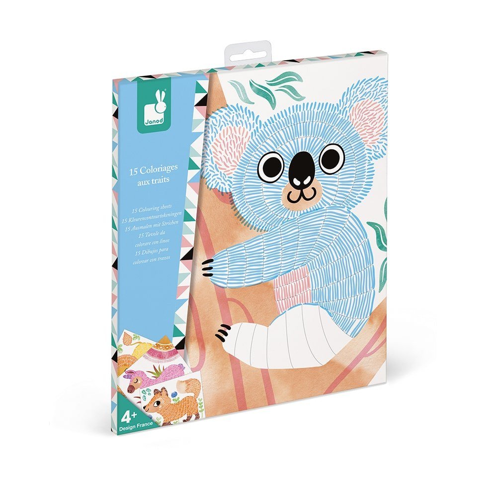 JANOD ΧΡΩΜΟΣΕΛΙΔΕΣ ΜΕ ΖΩΑΚΙΑ J07783