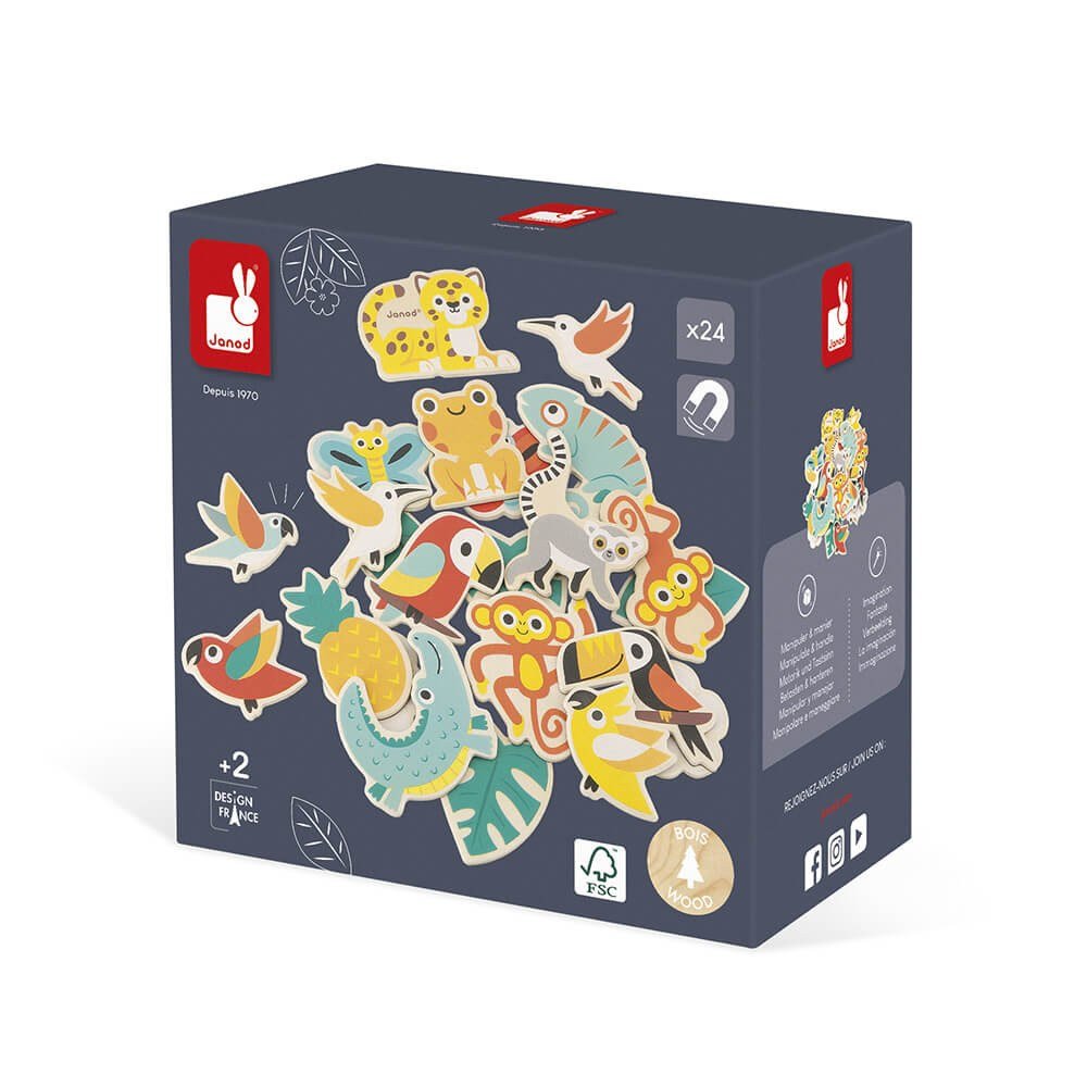 JANOD TROPIK - ΣΕΤ ΤΡΟΠΙΚΟΙ ΜΑΓΝΗΤΕΣ 24 ΤΕΜ J08274 - Image 2