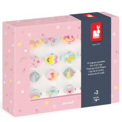 JANOD ΠΑΙΧΝΙΔΙ ΜΙΜΗΣΗΣ  ΚΟΥΤΙ ΜΕ 20 ΔΑΚΤΥΛΙΔΙΑ ΜΟΝΟΚΕΡΟΣ ΓΙΑ ΠΑΙΔΙΑ 3+